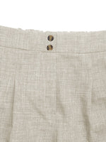 Load image into Gallery viewer, High Waist Straight Leg Button Shorts Women Casual N6F245