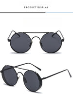 Load image into Gallery viewer, Rainbow Round Frame Sunglasses Women N6B175