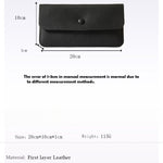 Load image into Gallery viewer, Envelope Long Top-grain Leather Wallet Women Handbag S5P936