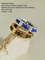 Load image into Gallery viewer, Color Thread Open Ring Women Retro N6C040
