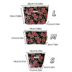 Load image into Gallery viewer, Floral Embroidered Polyester Cosmetic Bag N6K112