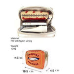 Load image into Gallery viewer, Sardine Can Cat Design Makeup Pouch N6E058