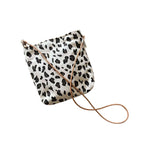 Load image into Gallery viewer, Leopard Print Corduroy Crossbody Bag Women S5P711
