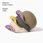Load image into Gallery viewer, Cute Eye Embroidery Bucket Hat Women Turned-Up Brim N6C085