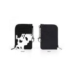Load image into Gallery viewer, Retro Cow Card Holder Wallet PU Slim Minimalist N6G054