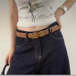 Load image into Gallery viewer, Simple Genuine Leather Belt Women Classic Decorative N6H327