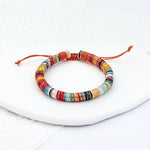 Load image into Gallery viewer, Waterproof Waxed Cord Braided Bracelet S5P625