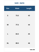 Load image into Gallery viewer, High Waist A Line Skirt Cropped Ultra Light Apricot N5Z557