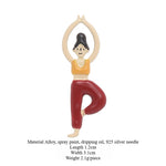 Load image into Gallery viewer, Funny Cartoon Earrings Unique Drop Enamel Design S5P878