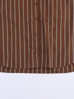 Load image into Gallery viewer, Striped Loose Collared Shirt Women N6C101