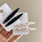 Load image into Gallery viewer, Colorful Polka Dot Geometric Duckbill Clip Women S5P907