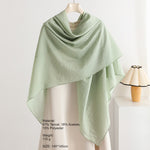 Load image into Gallery viewer, Tencel Sun Protection Square Scarf 140cm Pure Solid N6G226
