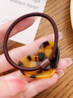 Load image into Gallery viewer, Candy Color Heart Hair Scrunchie High Elasticity N6C341