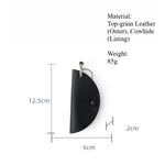 Load image into Gallery viewer, Top Grain Leather Neck Key Glasses Pouch Women S5P934