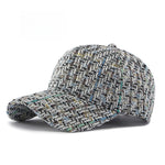 Load image into Gallery viewer, Hard Top Knit Baseball Cap Women Adjustable Sun Visor N6G206