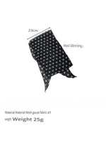 Load image into Gallery viewer, Polka Dot Mesh Long Scarf 180cm Women N6C011