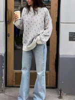 Load image into Gallery viewer, Sailboat Round Sweater Mid Weight Options N5Z846