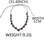 Load image into Gallery viewer, Acrylic Coconut Shell Style Necklace S5P609