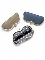 Load image into Gallery viewer, Genuine Leather Portable Sunglasses Case Women N6B201