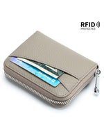Load image into Gallery viewer, RFID Accordion Card Holder with Zip Coin Purse N6D019