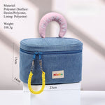 Load image into Gallery viewer, Color Block Makeup Bag Large Capacity Waterproof S5P744