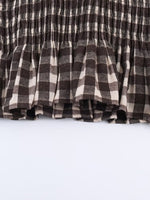 Load image into Gallery viewer, Honeycomb Check Pullover Shirt Women N6C094