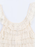 Load image into Gallery viewer, Layered Lace Crop Camisole Top Women N6C279