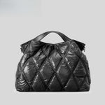 Load image into Gallery viewer, Diamond Quilted Polyester Tote Multi Color Options S5P392