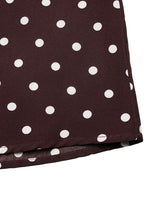 Load image into Gallery viewer, Polka Dot Halter Deep V-neck Maxi Dress Women N6C239