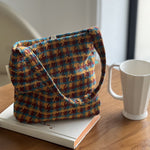 Load image into Gallery viewer, Retro Woolen Shoulder Bag Women Underarm Purse S5P664