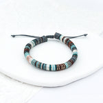 Load image into Gallery viewer, Waterproof Waxed Cord Braided Bracelet S5P625