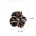 Load image into Gallery viewer, Womens Oversized Striped Scrunchie N6K029