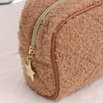 Load image into Gallery viewer, Plush Makeup Bag Women Portable Cosmetic S5P750