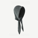 Load image into Gallery viewer, Letter Patch Scarf Hat Acrylic Knit Ear Warmer Beanie M5A314