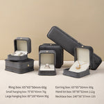 Load image into Gallery viewer, Velvet Jewelry Box Set with Pearl Button N6E059