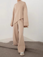 Load image into Gallery viewer, High Neck Knit Set Women Multiple Colors N5A507