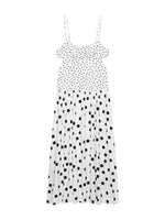 Load image into Gallery viewer, Polka Dot Spaghetti Strap Midi Dress Women N6F197