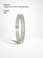 Load image into Gallery viewer, Lace Stripe Adjustable Cuff Bracelet Women N6C007