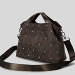 Load image into Gallery viewer, Riveted Suede Tote Bag Women Retro S5P798