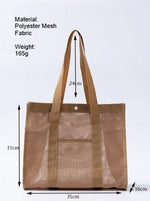 Load image into Gallery viewer, Beach Tote Gym Shoulder Bag Swim Travel Organizer N6B137