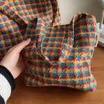 Load image into Gallery viewer, Retro Woolen Shoulder Bag Women Underarm Purse S5P664