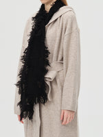 Load image into Gallery viewer, 100% Wool Post-Apocalyptic Knit Scarf Women S5P673