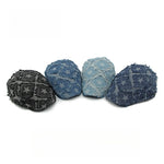 Load image into Gallery viewer, Distressed Denim Adjustable Beret M5A269