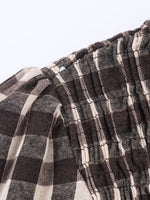 Load image into Gallery viewer, Honeycomb Check Pullover Shirt Women N6C094