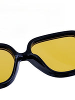 Load image into Gallery viewer, Square Sunglasses with Embellished Temple Women N6B213