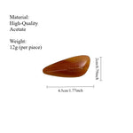 Load image into Gallery viewer, 2 Pack Acetate Duckbill Mini Clip Multi Color Women S5P960