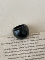 Load image into Gallery viewer, Electroplated Resin Ring Vintage Design Women N6B015