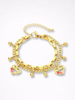 Load image into Gallery viewer, Layered Openwork Heart Bracelets Stainless Steel Women N6D524