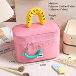 Load image into Gallery viewer, Retro Color Block Makeup Bag Waterproof Portable S5P727
