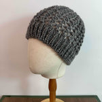 Load image into Gallery viewer, Vintage Hollow Knit Beanie Oversize Face Slimming N6H231